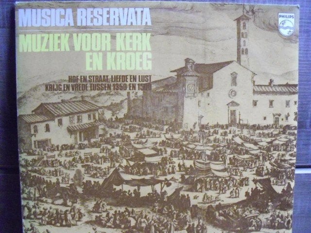 Musica Reservata "Muziek voor Kerk en Kroeg" LP, LP, Gebruikt, Overige typen, 12 inch