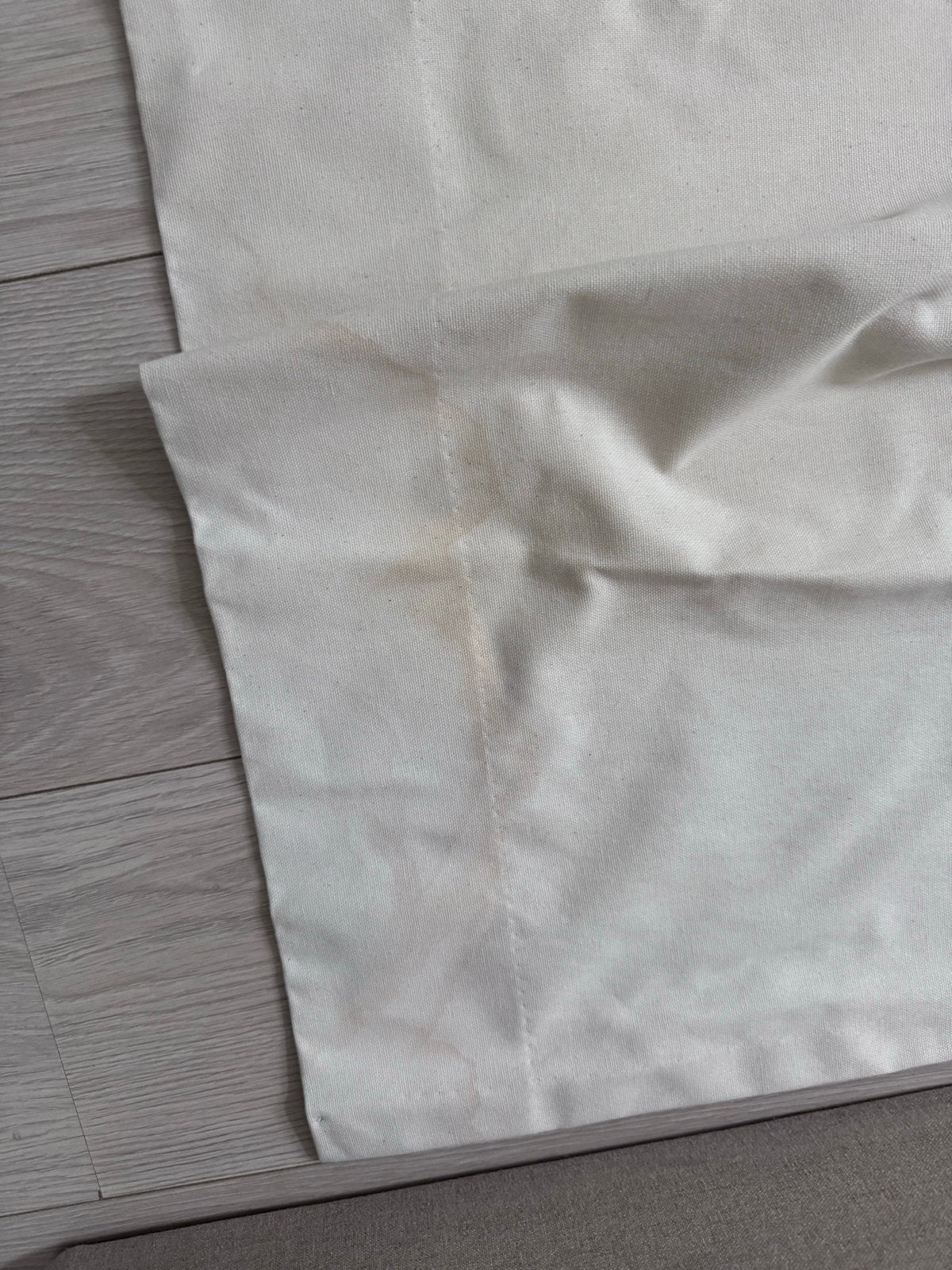 Hema gordijnen, lichtbeige, 2 stuks, 100X150cm, Ophalen, Gebruikt, Beige