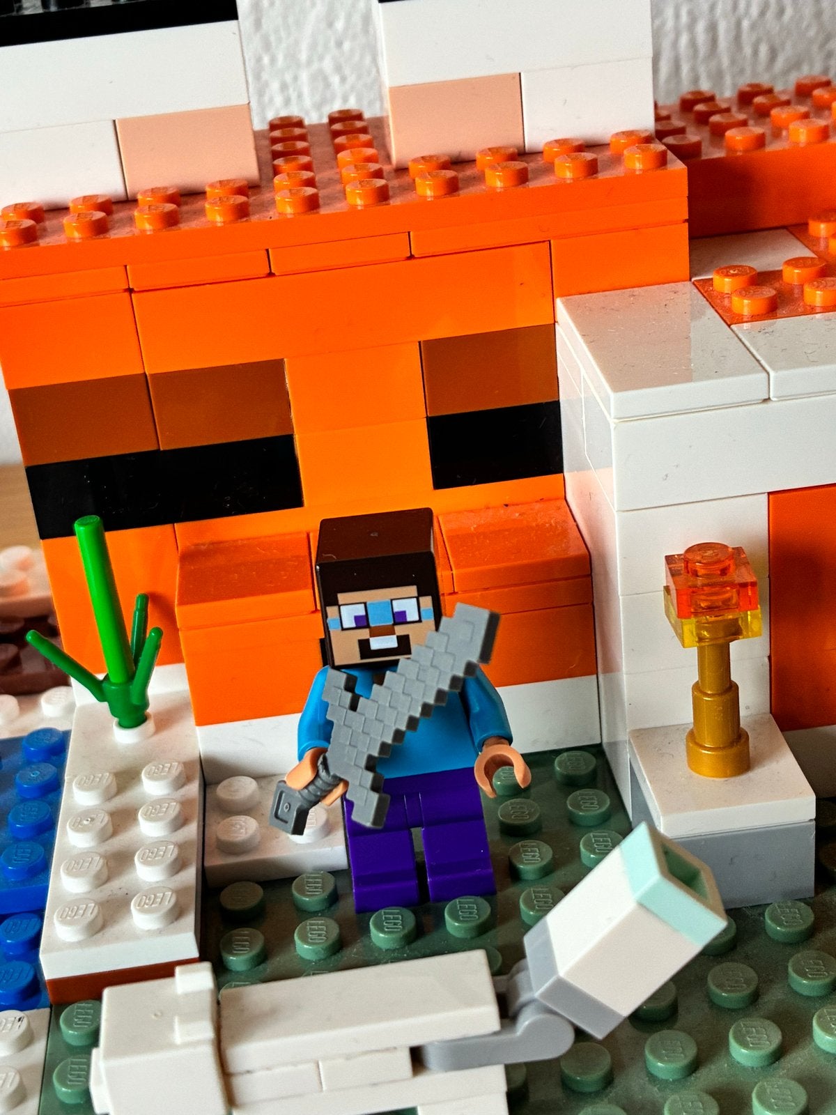 Lego Minecraft De Vossenlodge (21178), Ophalen of Verzenden, Zo goed als nieuw