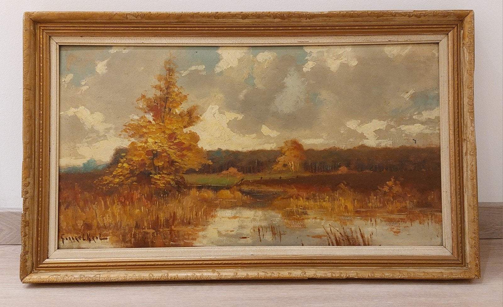 Gerard Cornelis Krol twentse schilder, Ophalen