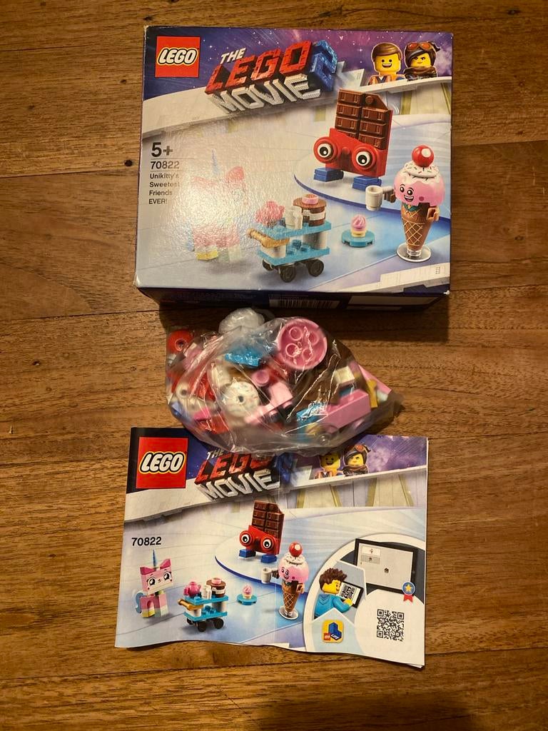 Lego Movie 2 Unikitty's liefste vrienden! (70822), Ophalen, Zo goed als nieuw, Complete set, Lego