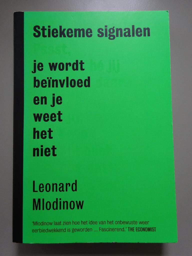 Stiekeme signalen - Leonard Mlodinow, Ophalen of Verzenden, Gelezen