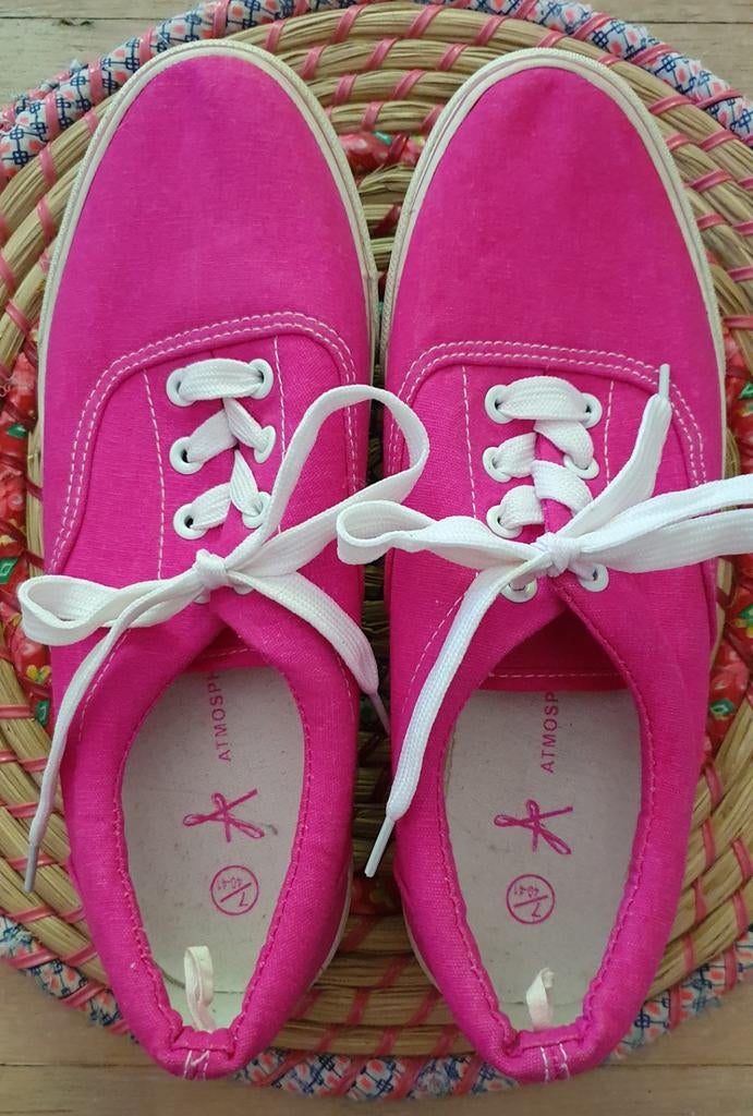Roze sneakers Atmosphere maat 40-41, Kleding | Dames, Schoenen, Atmosphere, Ophalen of Verzenden, Sneakers of Gympen, Roze