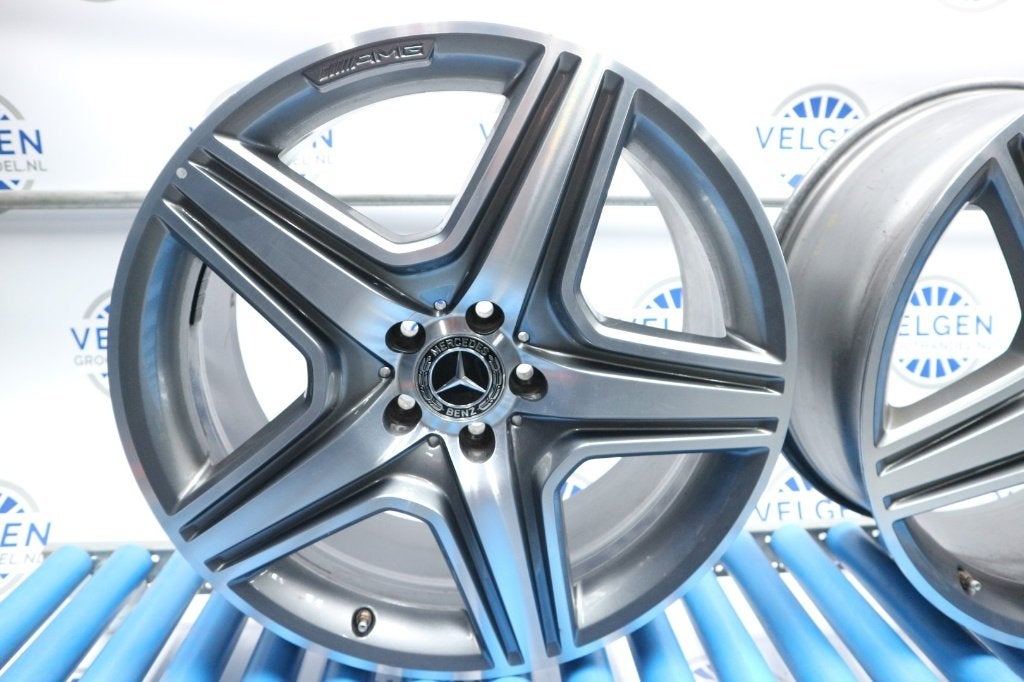 Mercedes GLE ML 20 inch AMG velgen origineel a1664012202, Overige, Gebruikt, Overige, Banden en Velgen