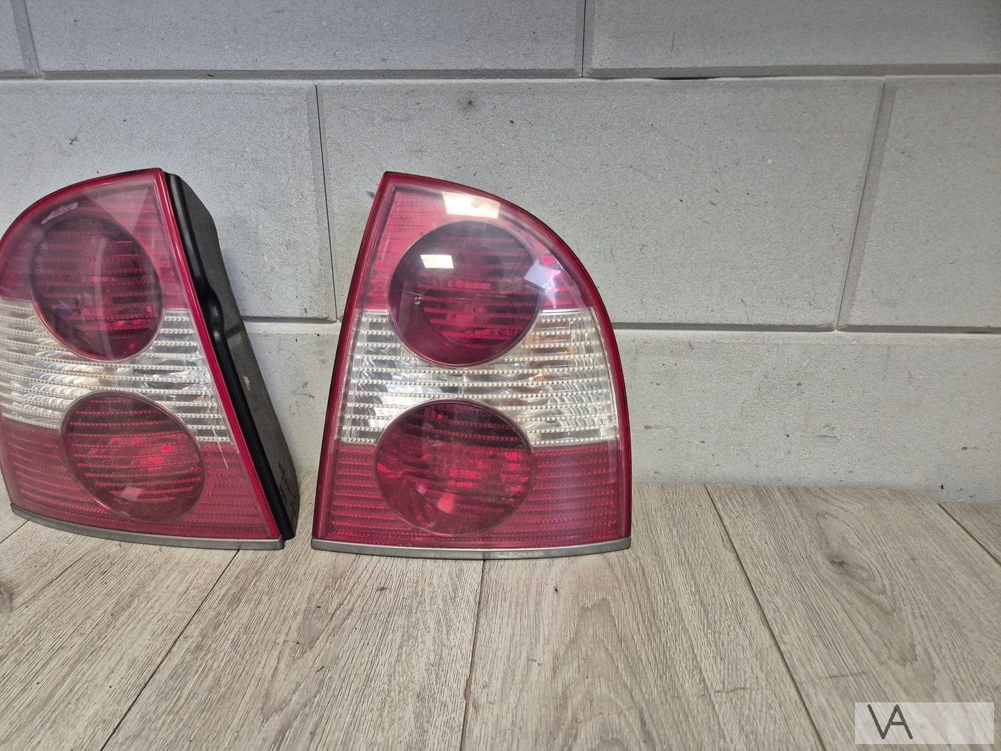 VW Volkswagen Passat w8 achterlicht CHROMEN RANDJE rechts, Gebruikt, -, Volkswagen, -