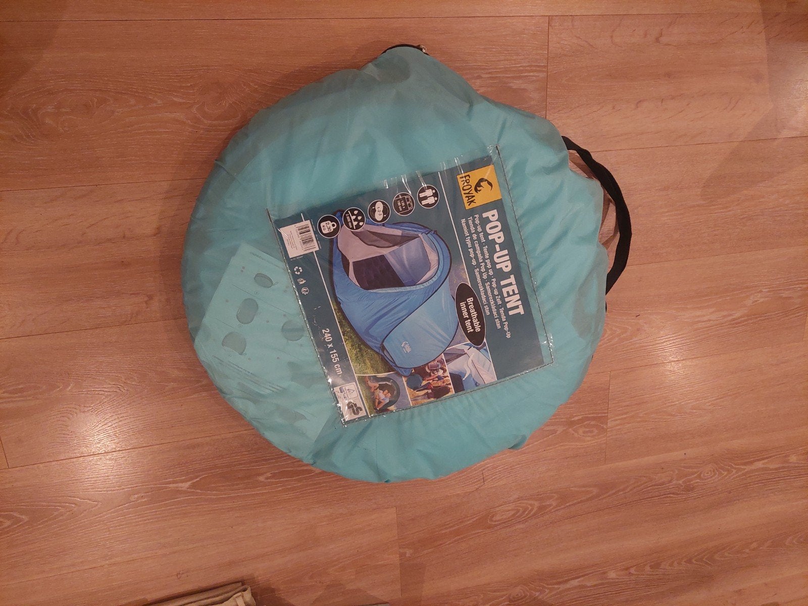 Froyak 2-persoons pop-up tent – nieuw in verpakking, Ophalen of Verzenden, Nieuw, Tot en met 2