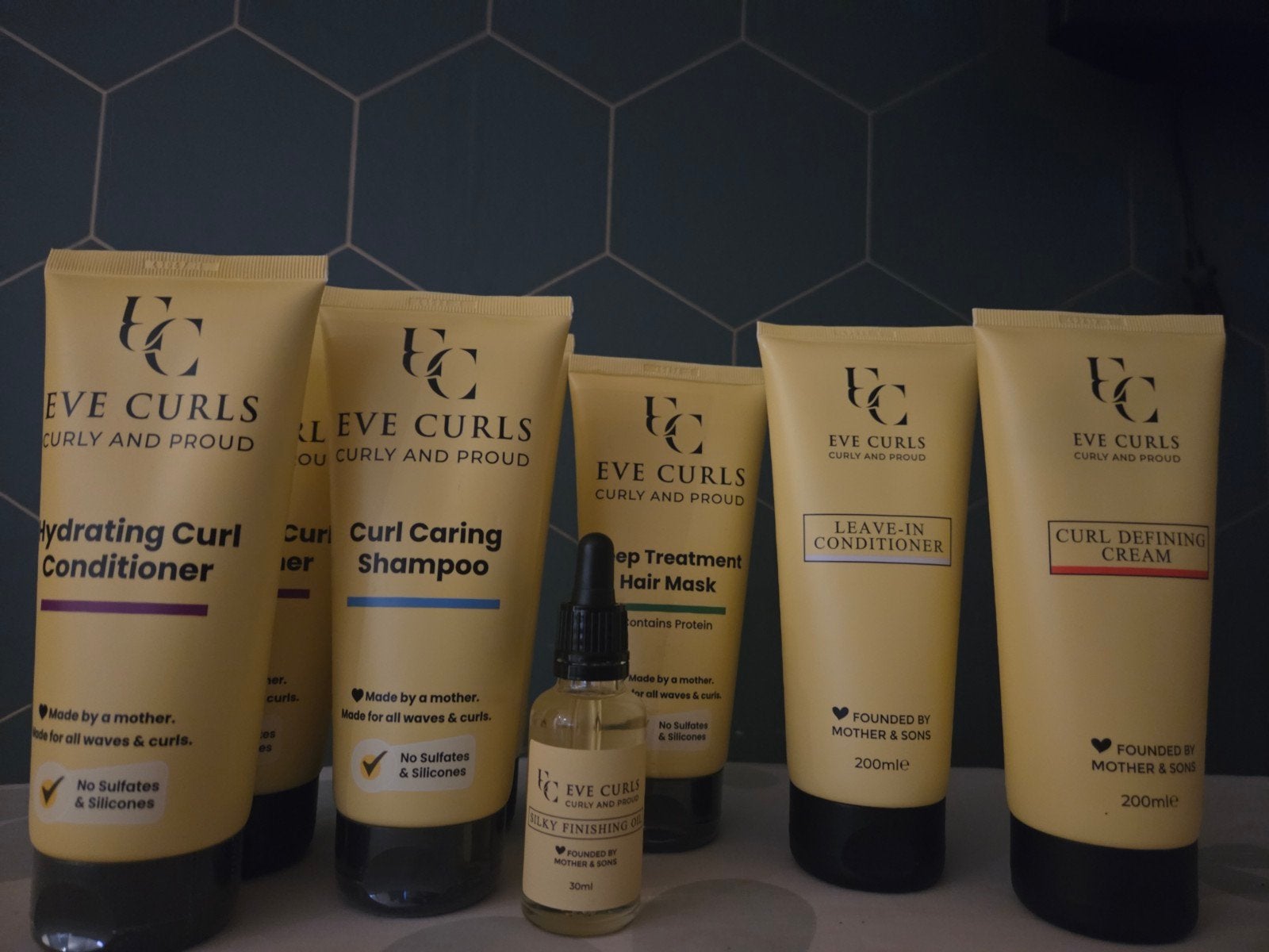 Eve Curls Haarverzorgingsset voor Krullend Haar, type 2, Ophalen of Verzenden, Zo goed als nieuw, Shampoo of Conditioner