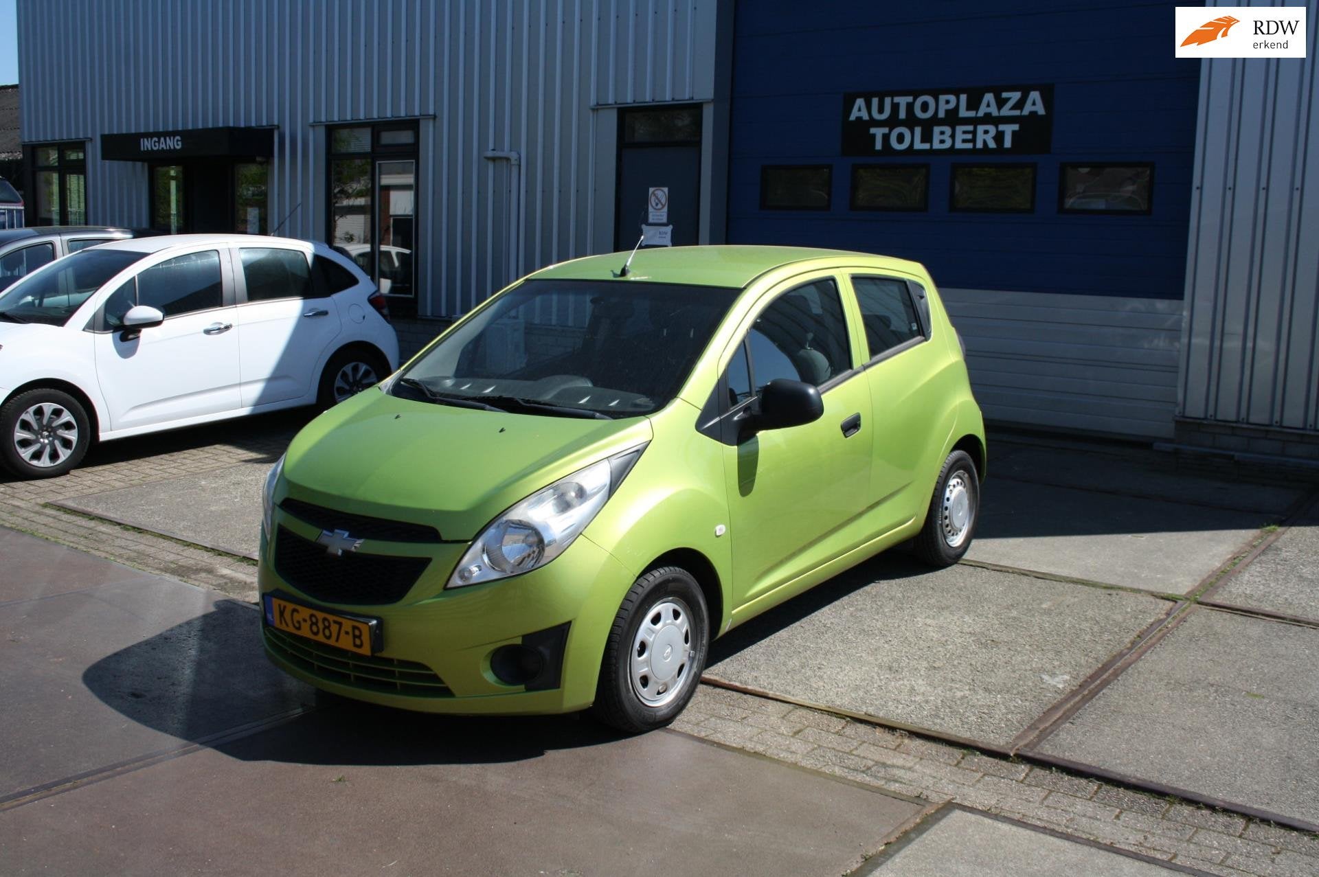 Chevrolet Spark 1.0 16V LE BJ'12 *NW-APK*, Auto's, Voorwielaandrijving, Stof, Gebruikt, 4 cilinders