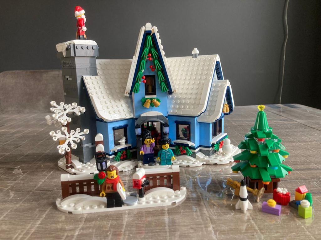 lego bezoek van de kerstman 10293, Kinderen en Baby's, Speelgoed | Duplo en Lego, Ophalen of Verzenden