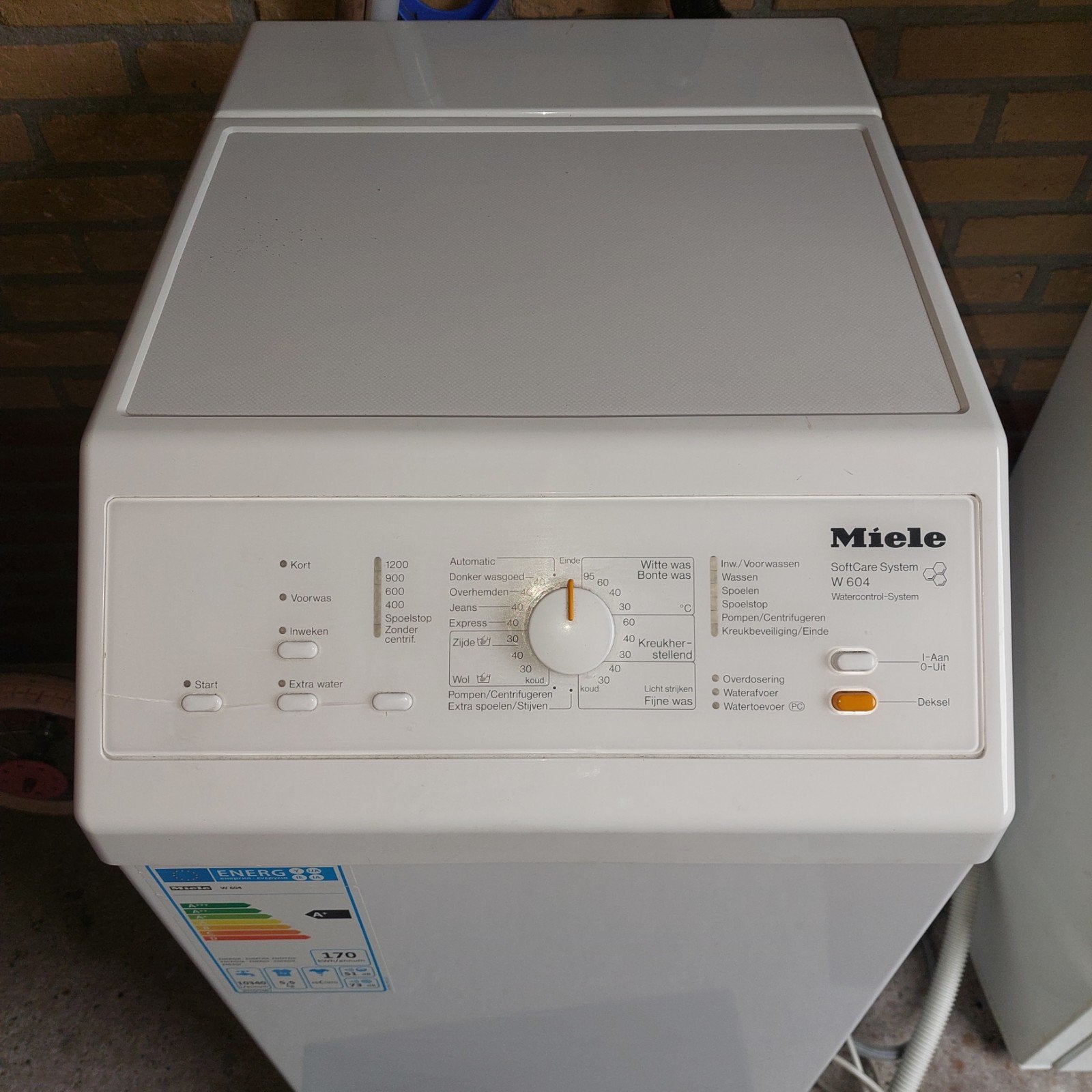 Foto 3 van bovenlader Miele W604