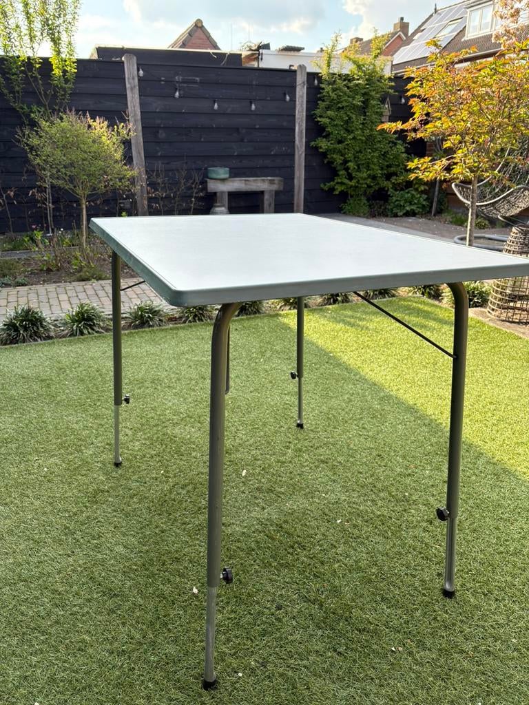 Campingtafel inklapbaar degelijke kwaliteit! 100x68cmx80cm, Caravans en Kamperen, Kampeeraccessoires, Ophalen, Zo goed als nieuw