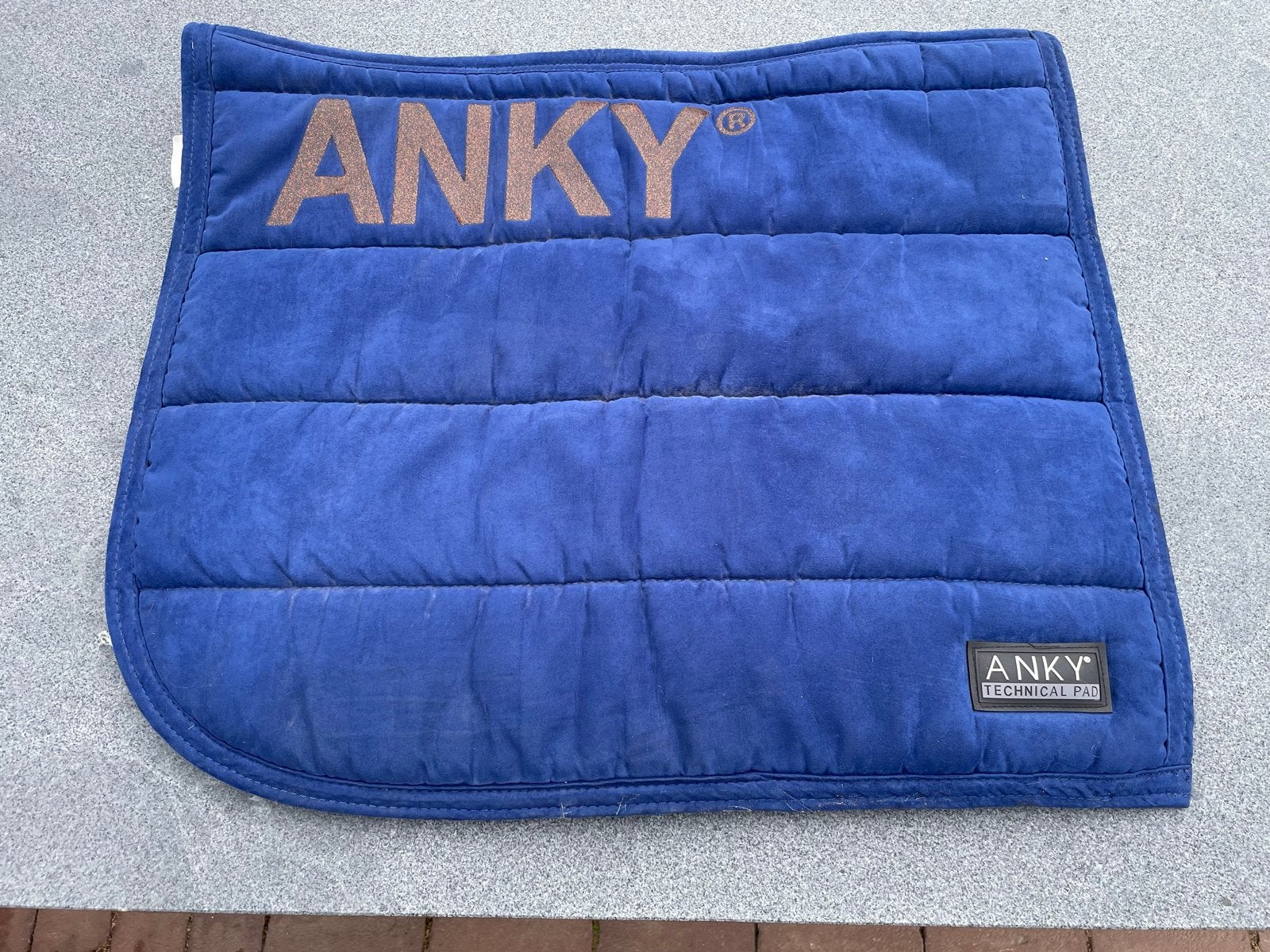 Anky dekje blauw, Ophalen of Verzenden, Zo goed als nieuw