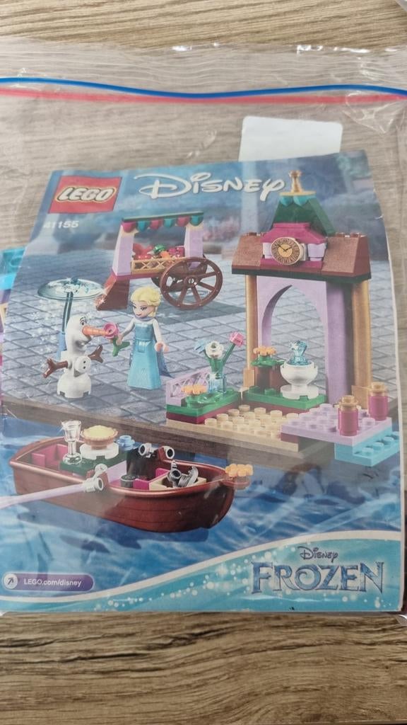 LEGO Disney Frozen Elza's Marktavontuur (41155), Compleet, Gebruikt, Lego, Ophalen of Verzenden
