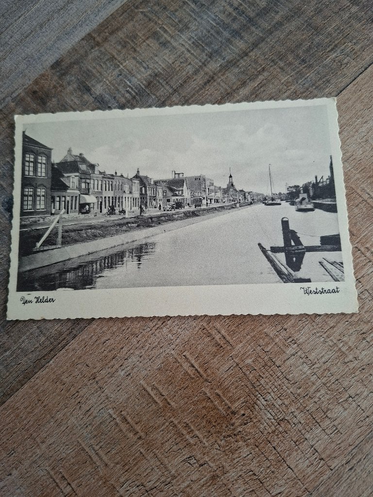 den helder, Ophalen of Verzenden, 1920 tot 1940, Ongelopen, Noord-Holland