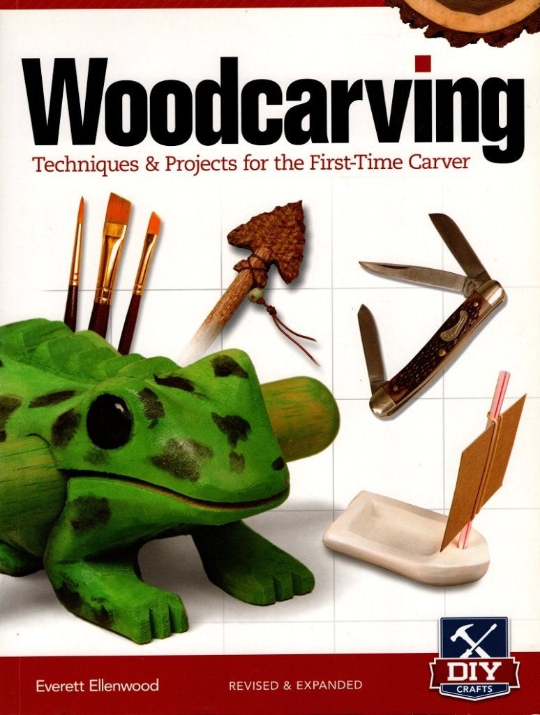woodcarving, techniek voor de beginner., Houtbewerking, Nieuw, Ophalen of Verzenden, Everett Ellenwood