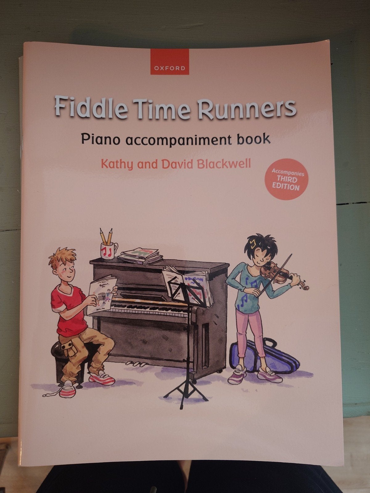Fiddle Time Runners Piano Begeleidingsboek - Kathy Blackwell, Ophalen of Verzenden, Nieuw, Instrument, Kathy en David Blackwell