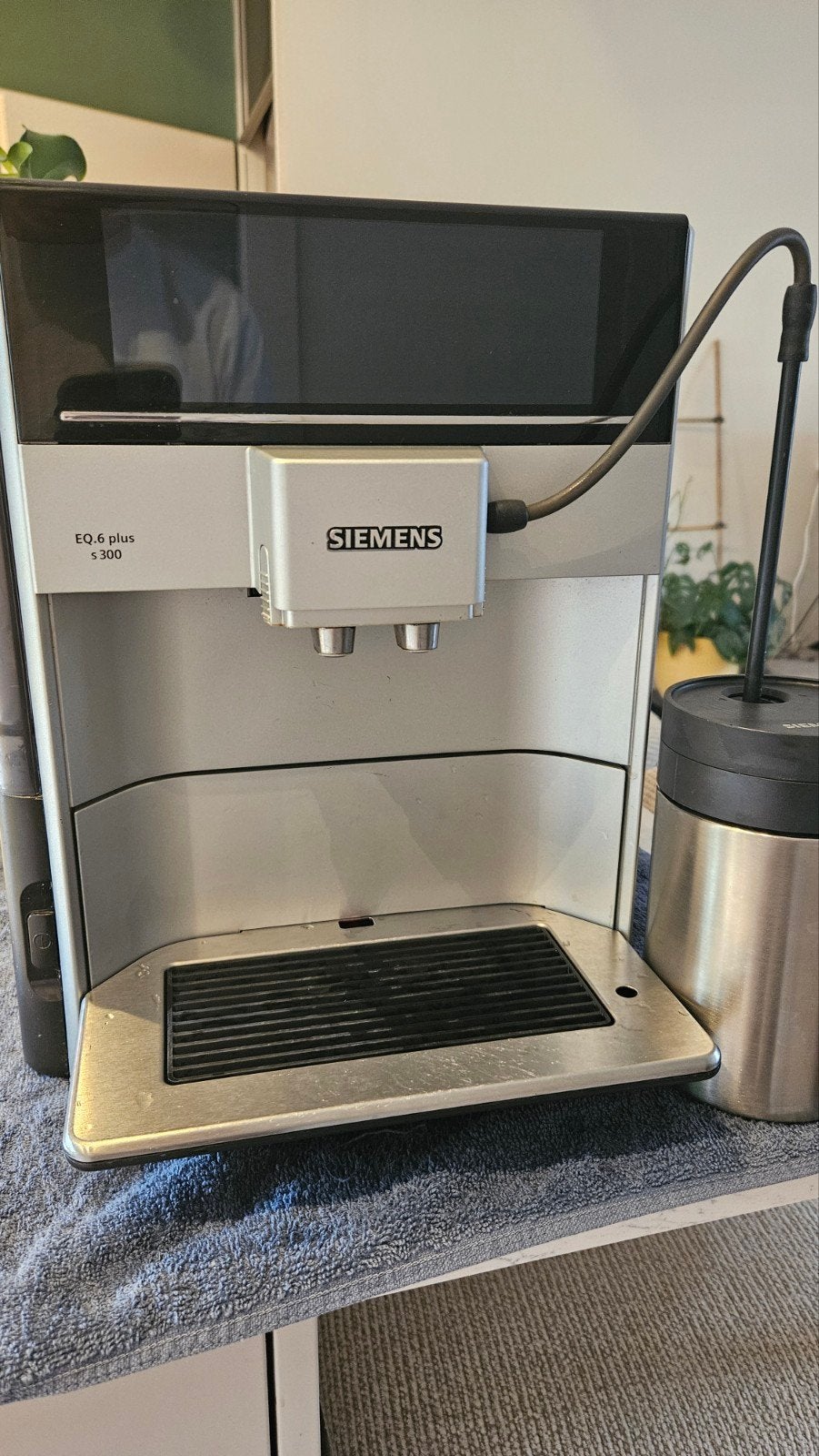 Siemens EQ6 plus S300, Ophalen, Koffiemachine
