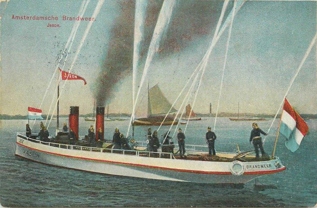 701-285-039 Amsterdam Brandweer, Verzenden, Voor 1920, Noord-Holland