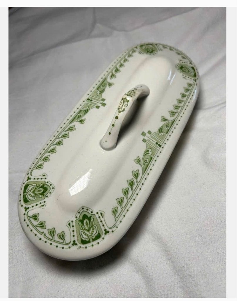 Toilet tafel schaaltje, Genet Boch Freres La Louviere, Ophalen of Verzenden