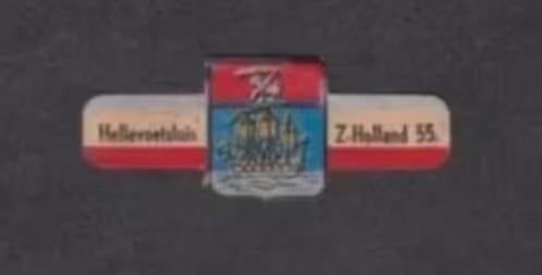 Sigarenbandje Wapen van Hellevoetsluis (55)., Verzamelen, Overige Verzamelen, Ophalen of Verzenden, Zo goed als nieuw
