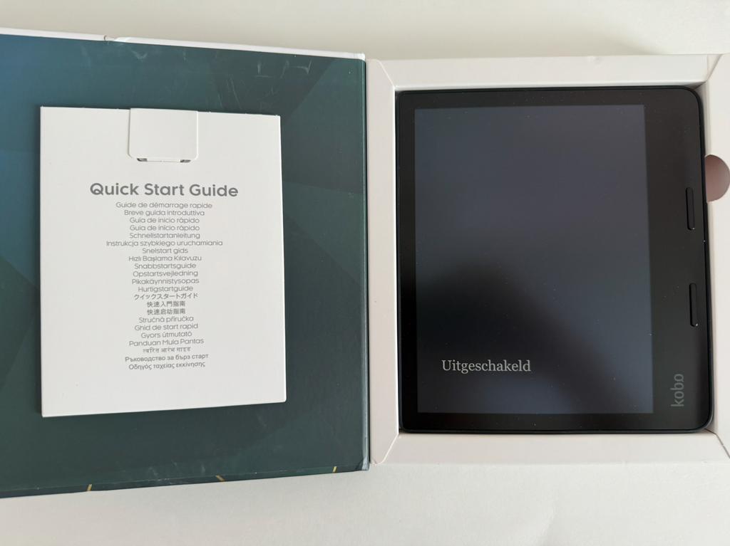 Kobo Sage 32GB | Nieuwstaat | Compleet in doos, Verzenden, Bluetooth, 8 inch, Kobo