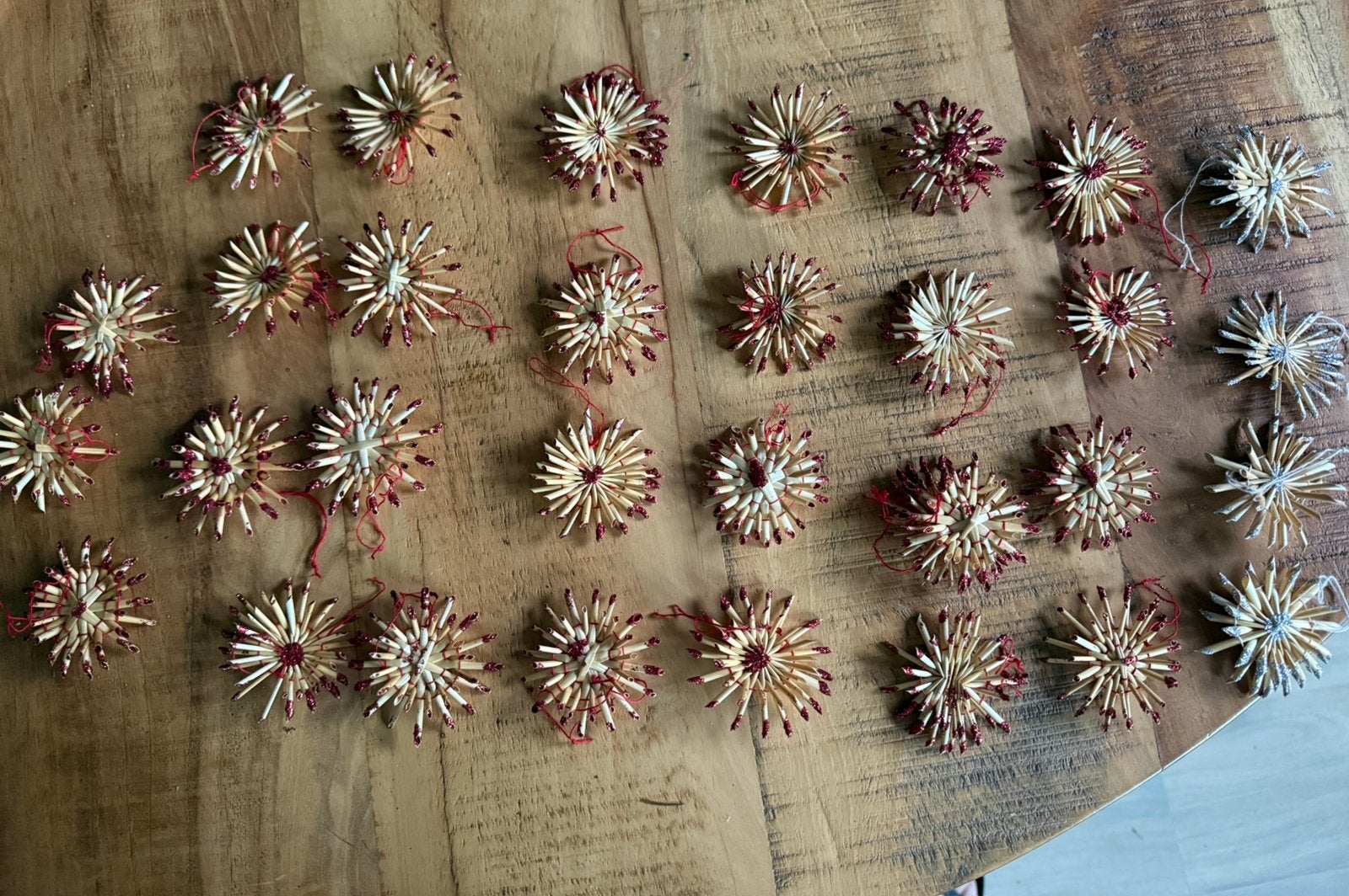 Handgemaakte kerstornamenten – natuurlijke kerstdecoratie, Diversen, Kerst, Ophalen of Verzenden, Gebruikt