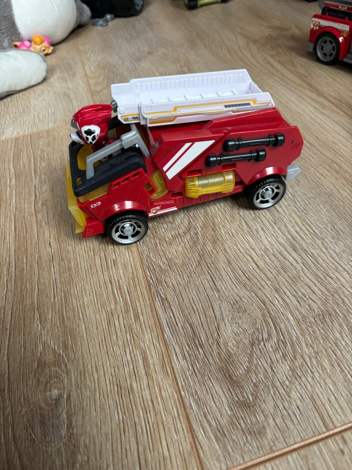 Marshall Mighty auto, Ophalen, Zo goed als nieuw