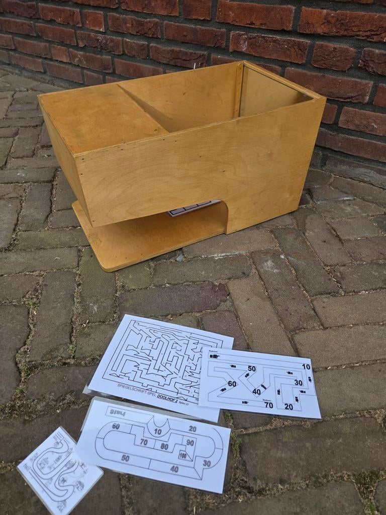 Spiegel tekenen Oud Hollandse spellen, Ophalen