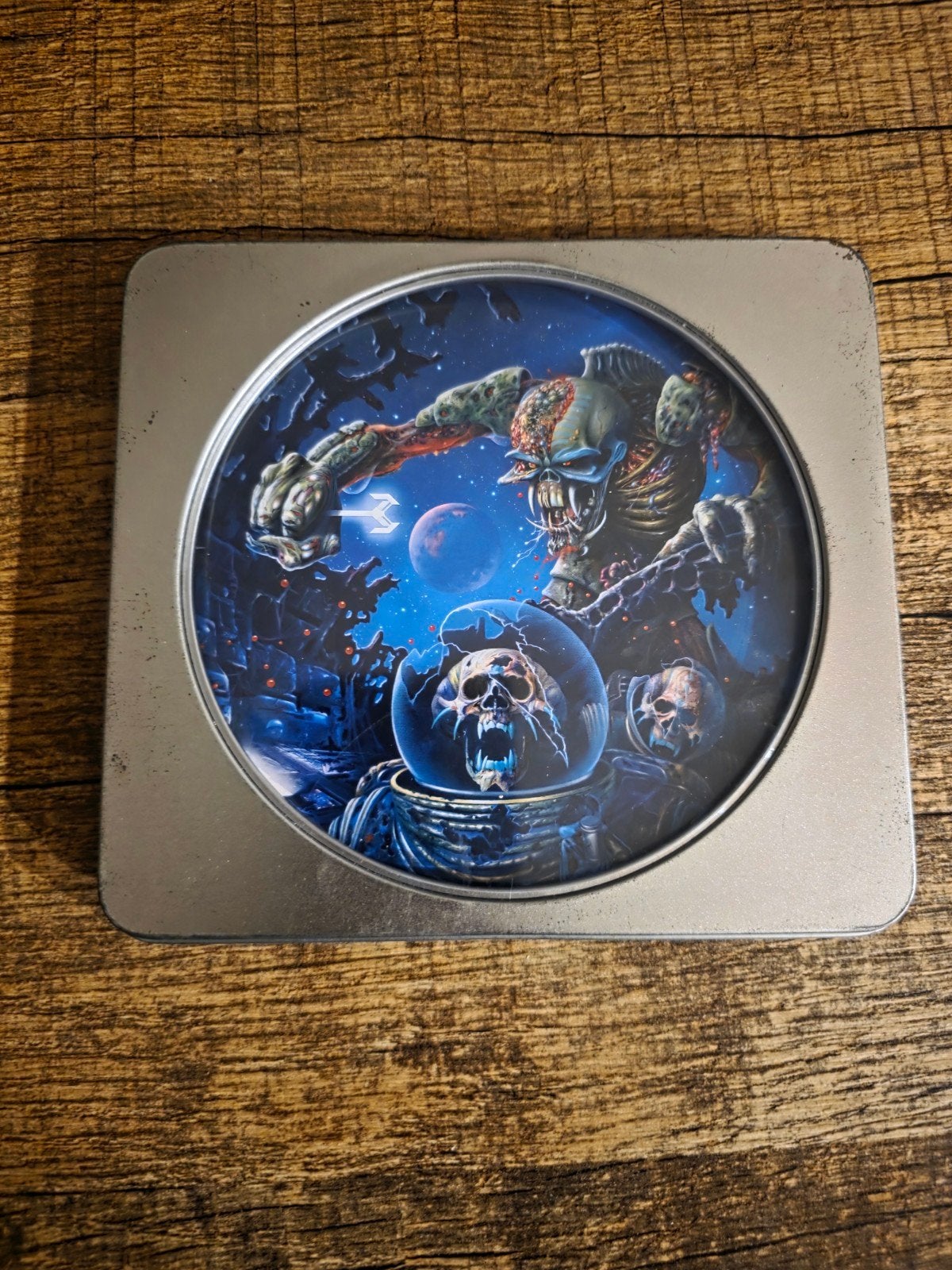 Iron Maiden - The Final Frontier CD (Limited Edition Tin), Ophalen of Verzenden, Zo goed als nieuw, Album, Inclusief doosje