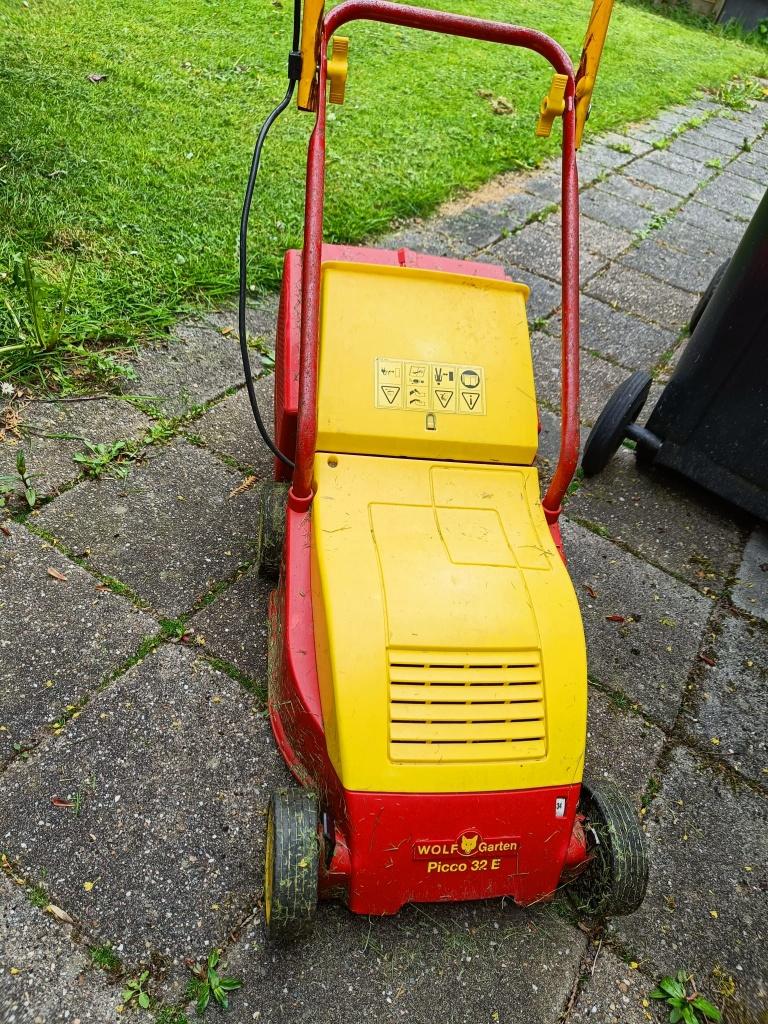 electrische defecte(!) grasmaaiers, Tuin en Terras, Grasmaaiers, Ophalen, Gebruikt, Elektrische grasmaaier, Opvangbak