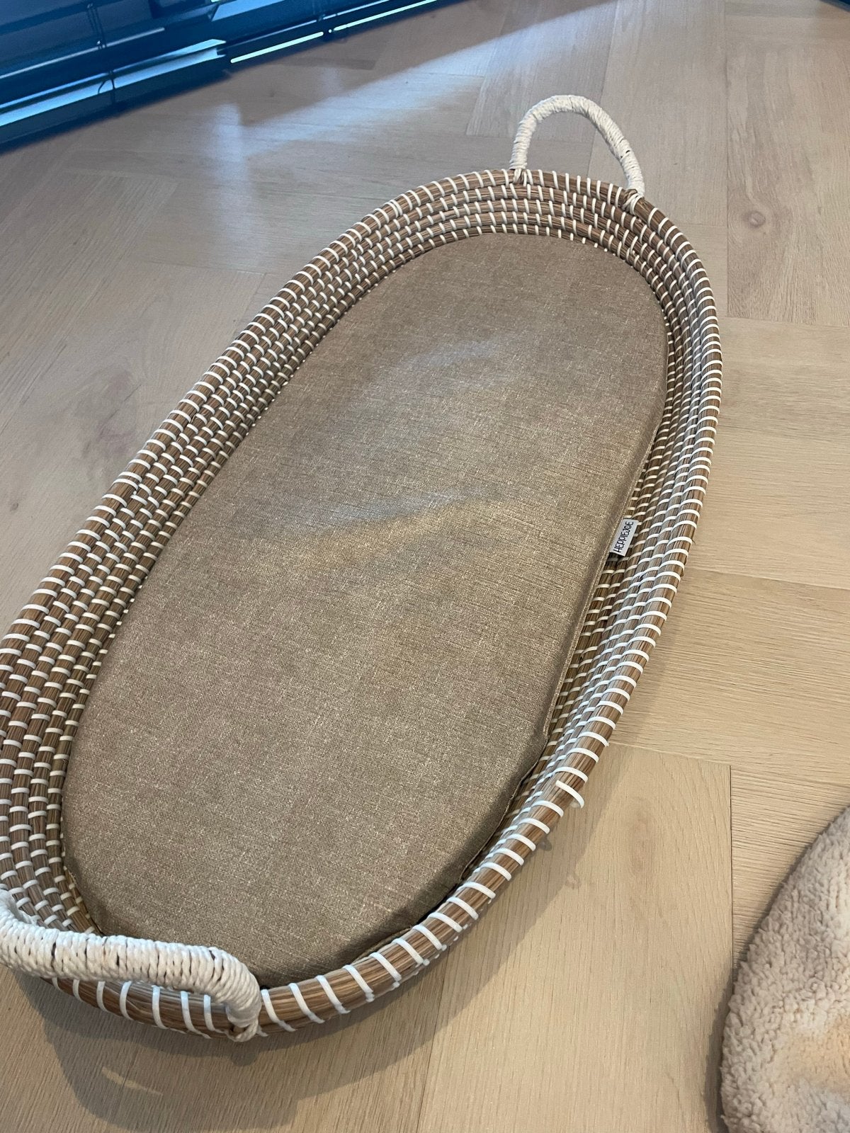 Mozesmandje met matras en hoes van Heppiejoe, Ophalen, Zo goed als nieuw, Wieg