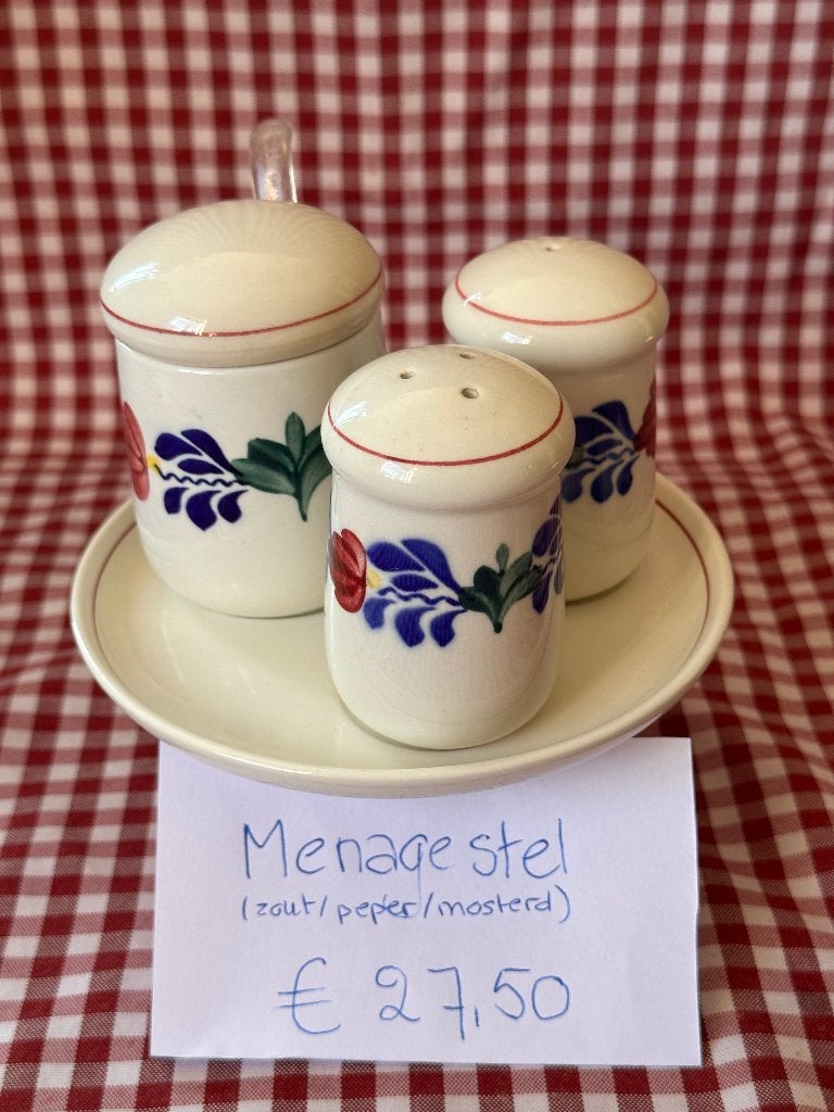 Boerenbont servies, Huis en Inrichting, Gebruikt, Ophalen of Verzenden, Royal Boch, Aardewerk