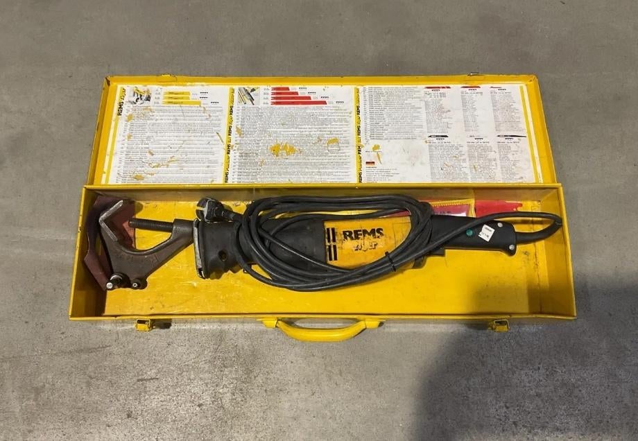 rems tiger recipro, Ophalen of Verzenden, Zo goed als nieuw, 1200 watt of meer, 30 tot 70 mm