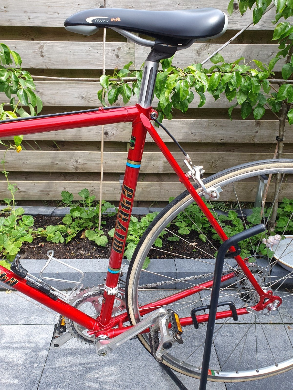 Koga 1981 zo goed als nieuw!, Fietsen en Brommers, Fietsen | Racefietsen, Ophalen, 28 inch, Velgrem, Zo goed als nieuw