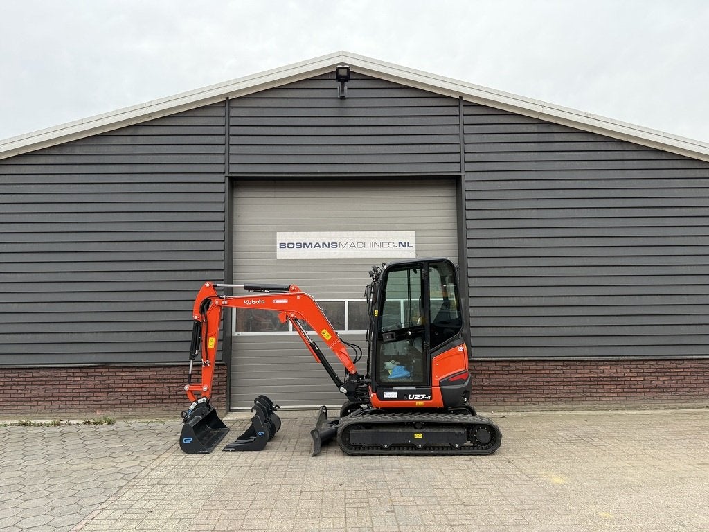 Kubota U27 hi-spec minigraver NIEUW €615 LEASE, Zakelijke goederen, Machines en Bouw | Kranen en Graafmachines, Kubota Hol, Kbt_g.eu_market_surveillance@kubota.com