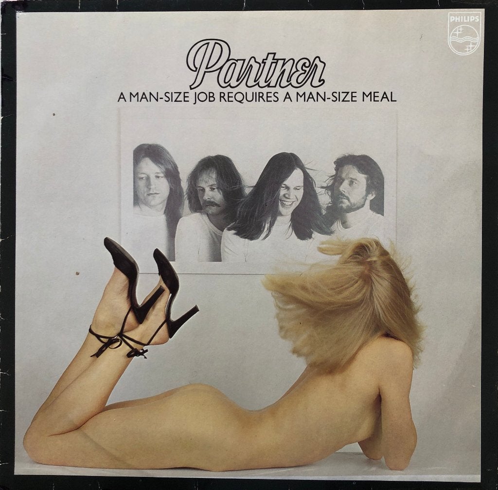 PARTNER LP: A MAN-SIZE JOB REQUIRES A MAN-SIZE MEAL, Ophalen of Verzenden, LP