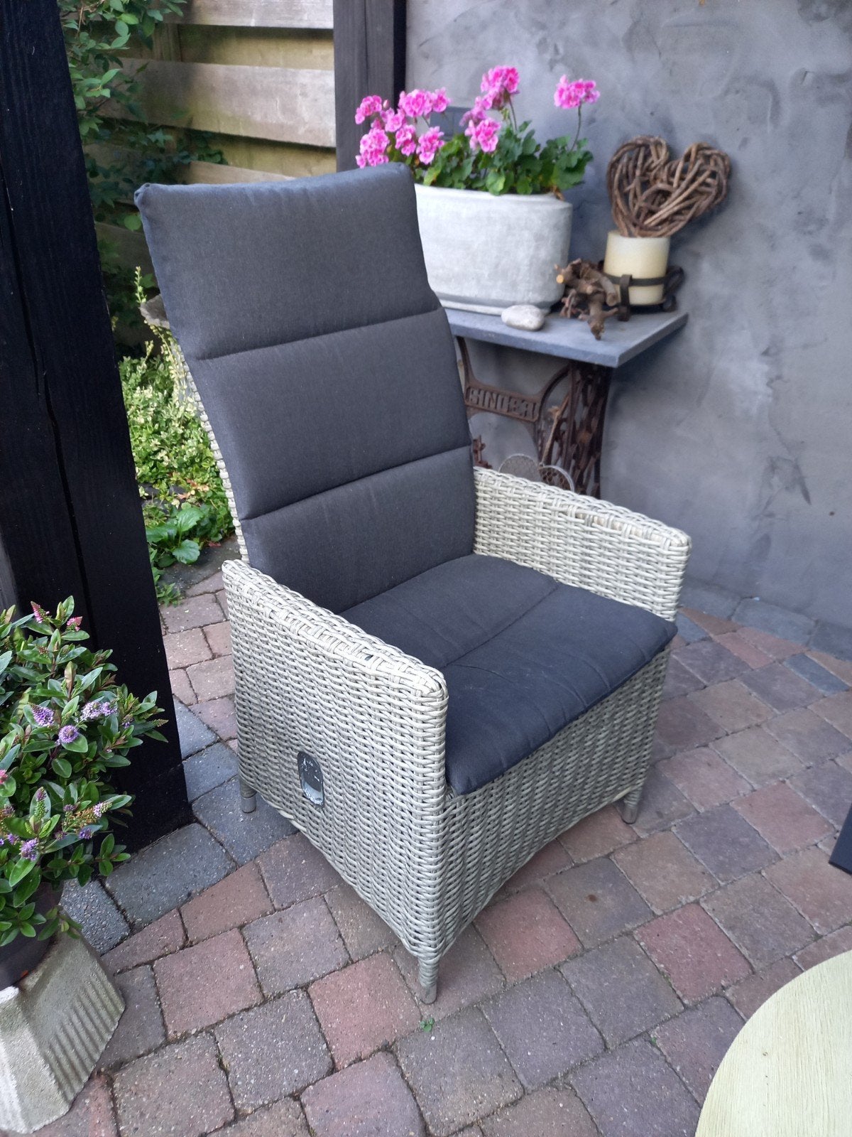garden tuinstoel, Ophalen, Zo goed als nieuw, Wicker