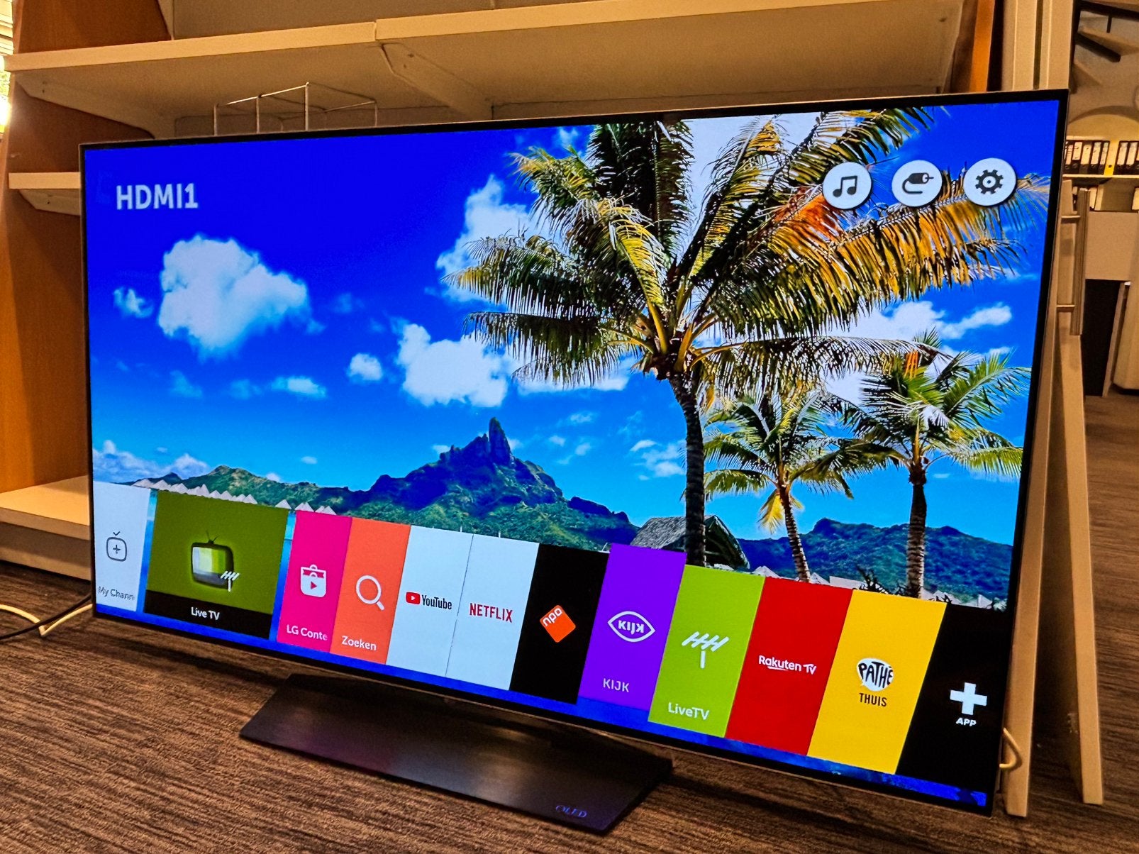 LG OLED 55 Inch  55B6V, Audio, Tv en Foto, Televisies, Ophalen, Zo goed als nieuw, 100 cm of meer, 4k (UHD)