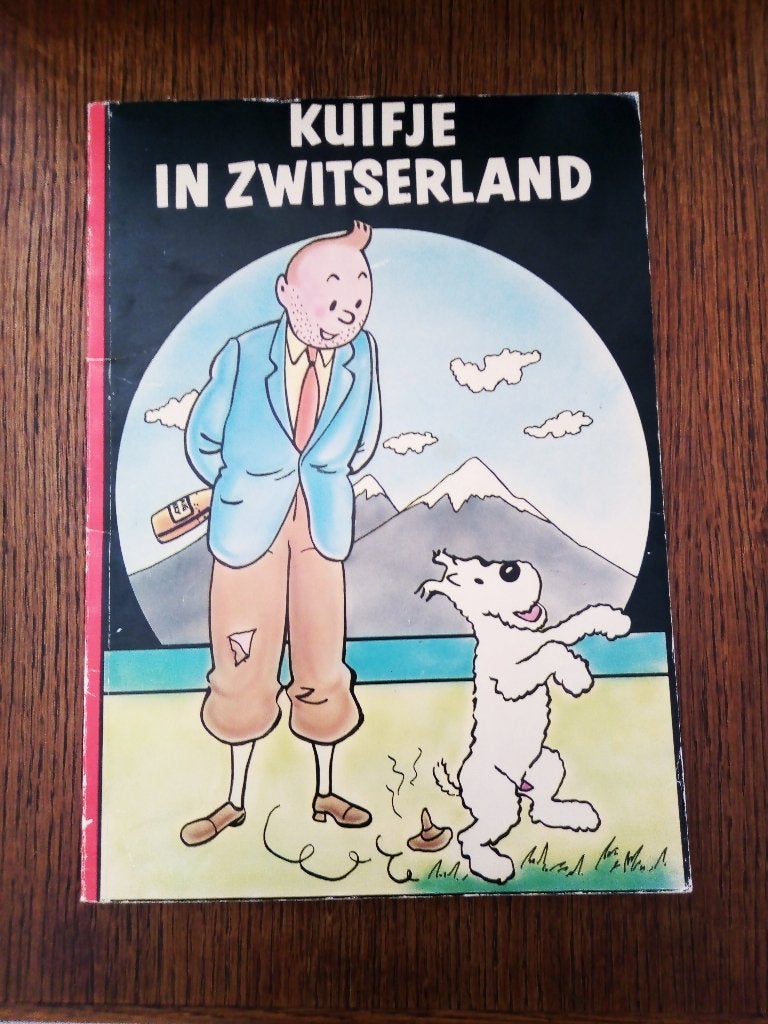 illegale uitgave-kuifje in Zwitserland nr.1*1982*- F.Denis, Gelezen, Europa, Ophalen of Verzenden, Meerdere comics