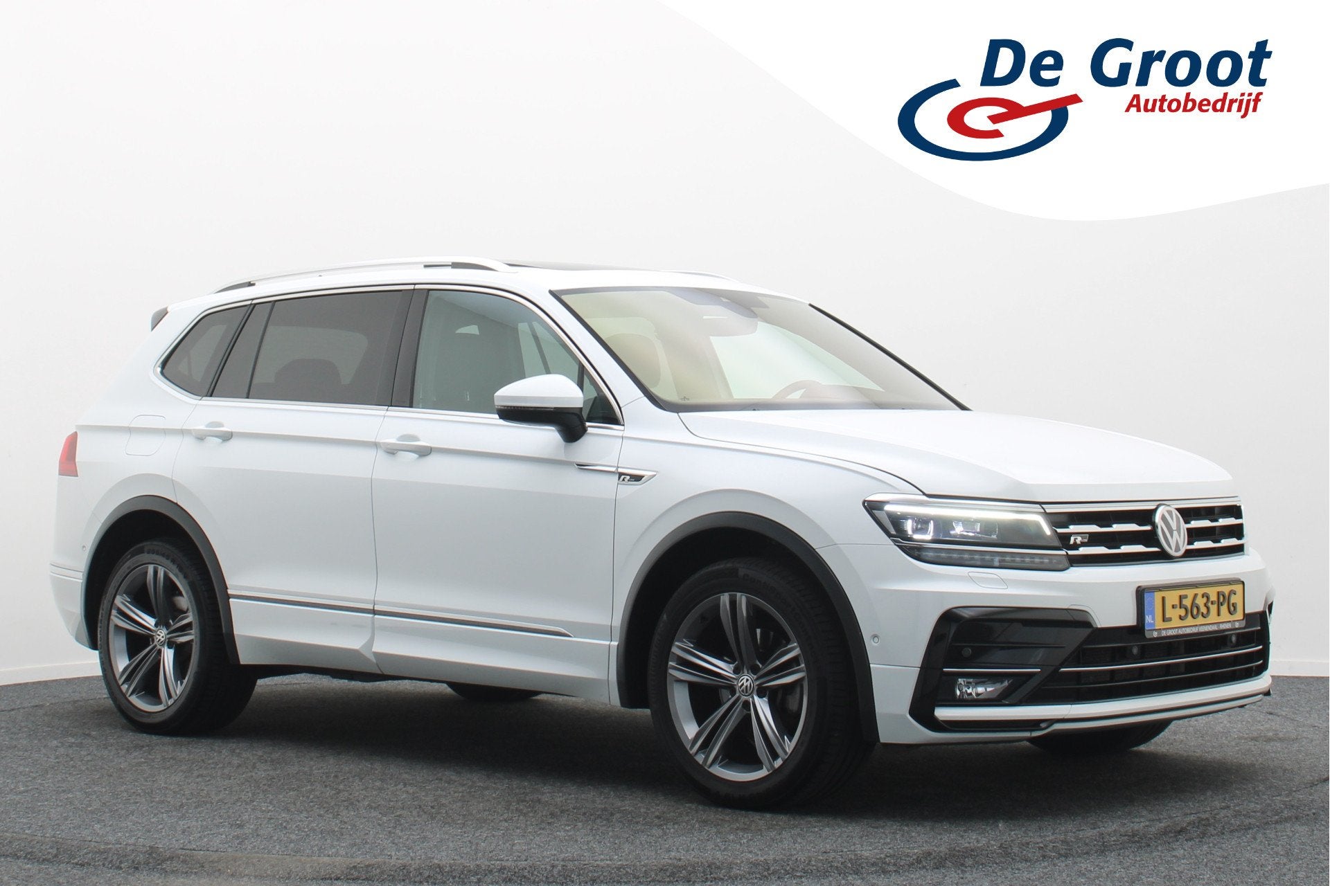 Volkswagen Tiguan Allspace 1.5 TSI DSG Highline Business R-L, Auto's, 150 pk, Wit, Bedrijf, SUV of Terreinwagen