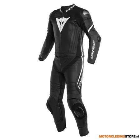 Dainese Laguna Seca 4 2-delig motorpak, Zwart-Wit, Motoren, Ophalen of Verzenden, Nieuw met kaartje