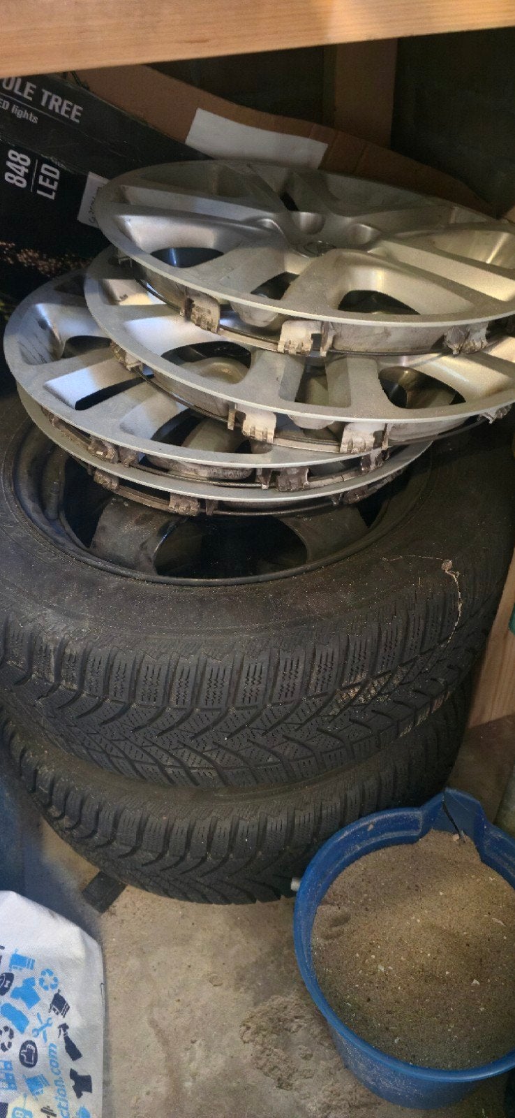 205/55 R 16 H Opel Astra Sports Tourer Winterbanden, Auto-onderdelen, Ophalen, Gebruikt, 16 inch, Banden en Velgen