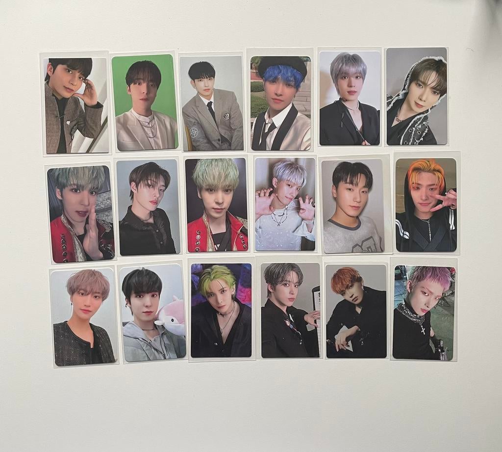 selling ateez pobs and pcs, Ophalen of Verzenden, Zo goed als nieuw, Foto of Kaart