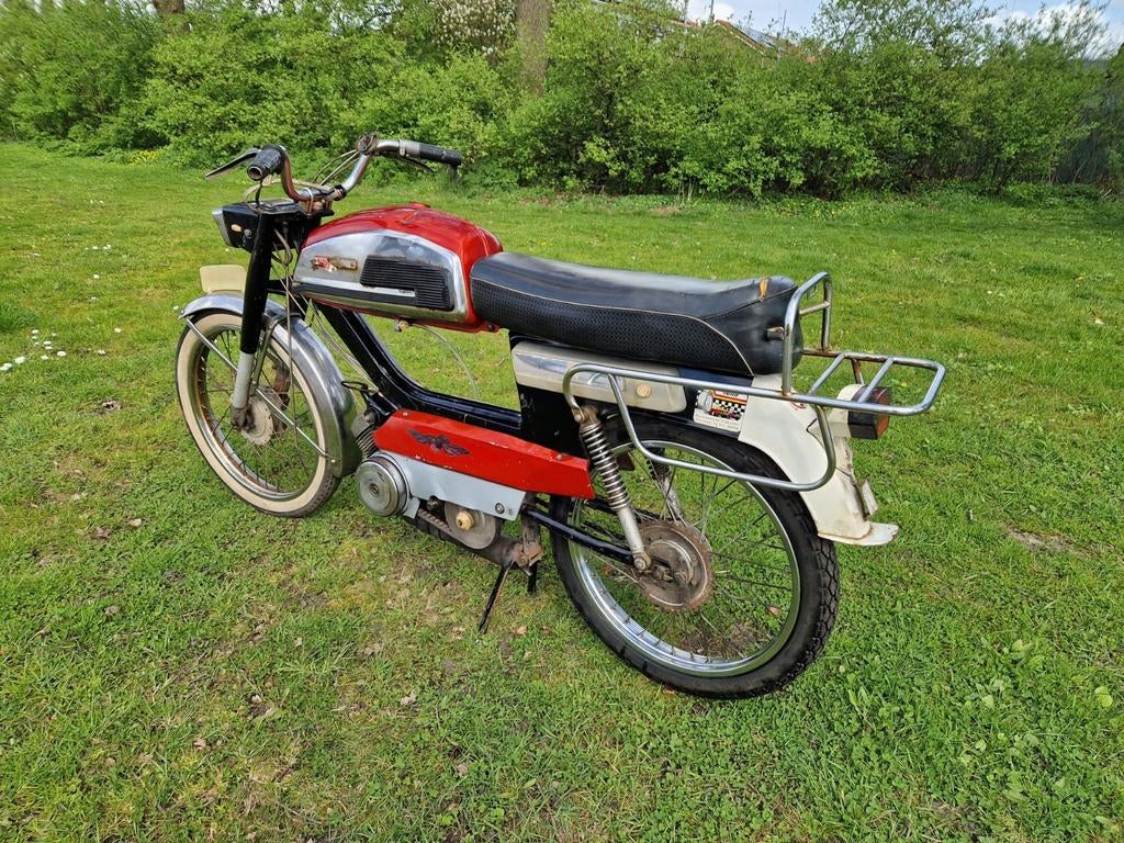Kaptein Mobylette SP93, NSU Quickly, Suzuki A50, Cyrus Royal, Fietsen en Brommers, Brommers | Oldtimers, Overige merken, Ophalen