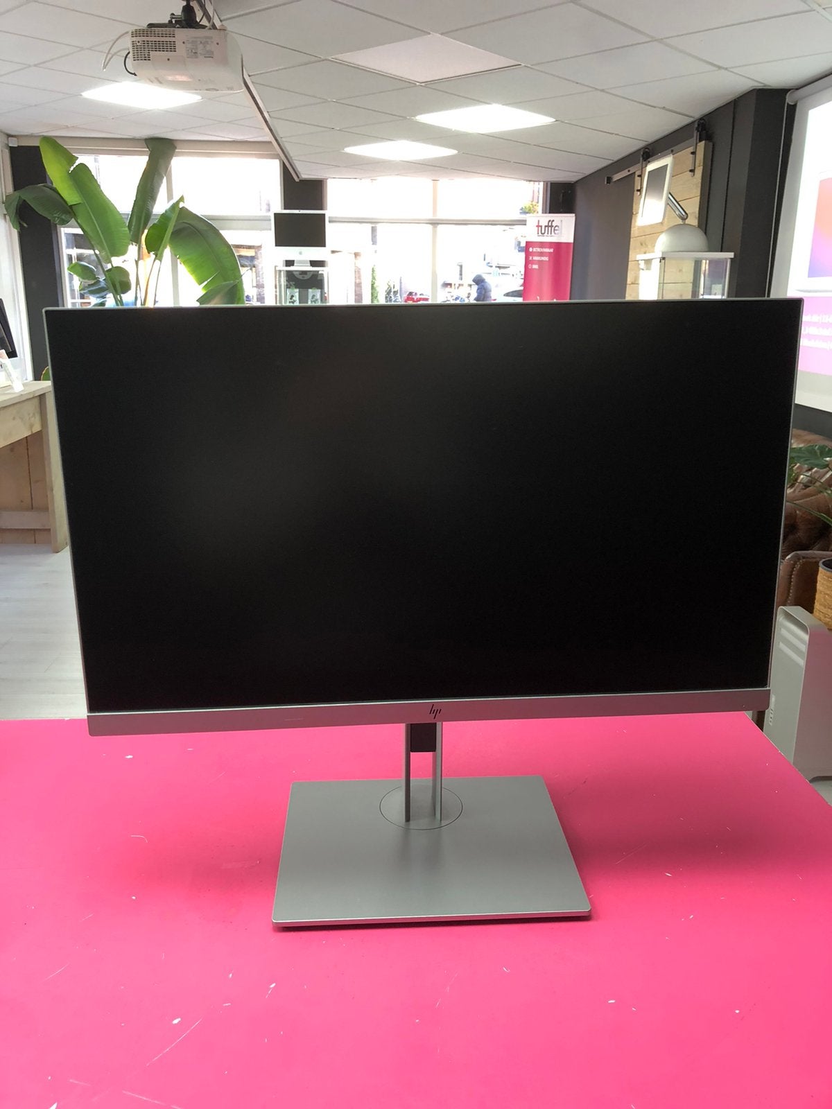 HP EliteDisplay E243 23,8 inch Full HD IPS Monitor, DisplayPort, Full HD, Zo goed als nieuw, HP