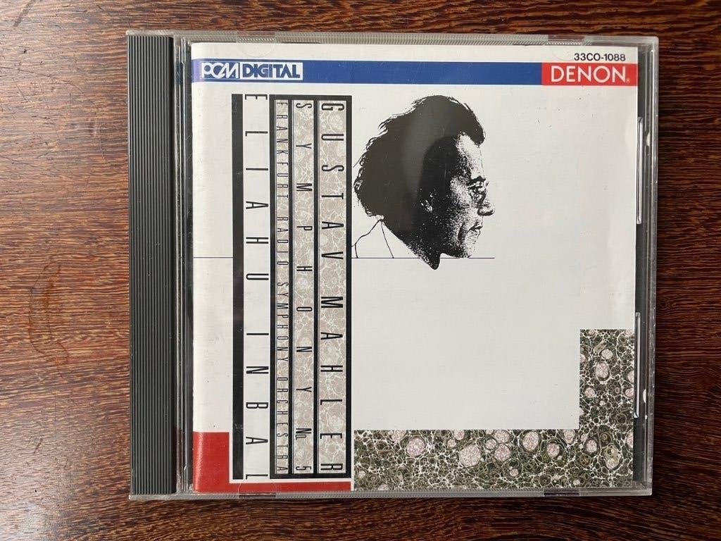 Mahler - Symphony No.5 Eliahu Inbal, Cd's en Dvd's, Ophalen of Verzenden, Romantiek, Zo goed als nieuw, Orkest of Ballet