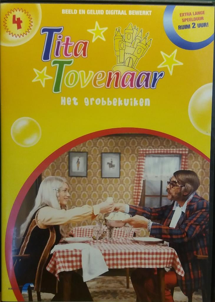 TiTa Tovenaar 4 het Grobbekuiken  KRASVRIJE DVD, Alle leeftijden, Ophalen of Verzenden, Zo goed als nieuw