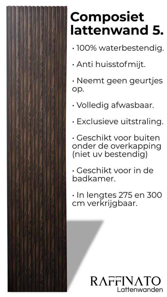Akoestische wandpanelen | akupanel | lattenwand | composiet, Info@handelsonderneming-rademakers.nl, Nieuw, Ophalen of Verzenden