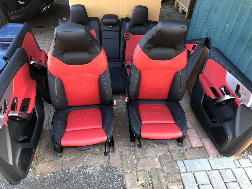 Mercedes W177 A-klasse interieur – verwarmde stoelen - leer, Ophalen, Gebruikt, Mercedes-Benz