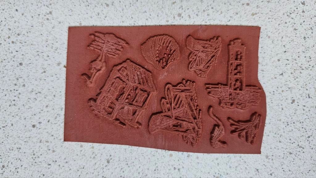 Artspecially stempel met strandmotief - Nieuw, Ophalen of Verzenden